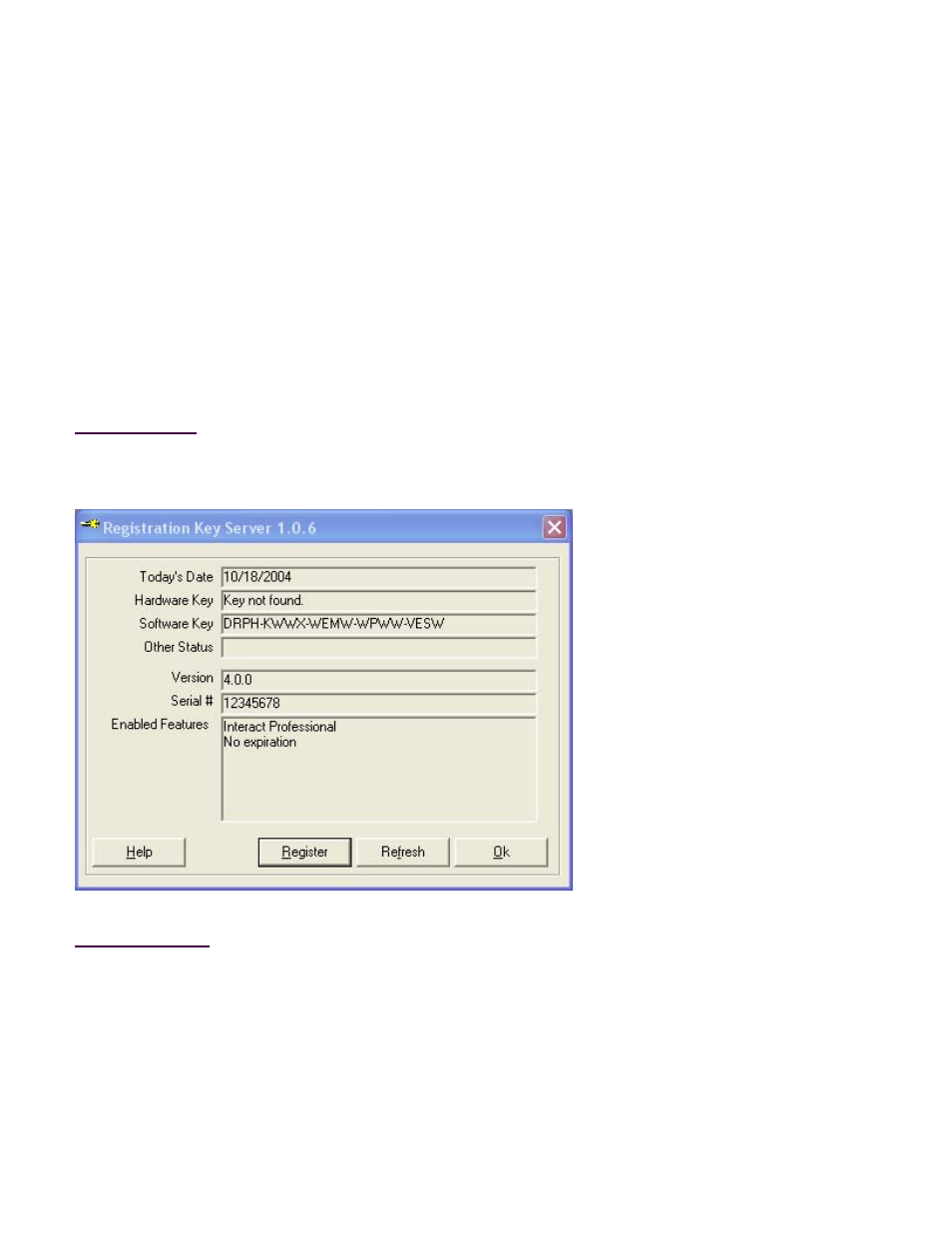 Register, Main screen | Fairbanks InterAct FB3000 Series User Manual | Page 10 / 232