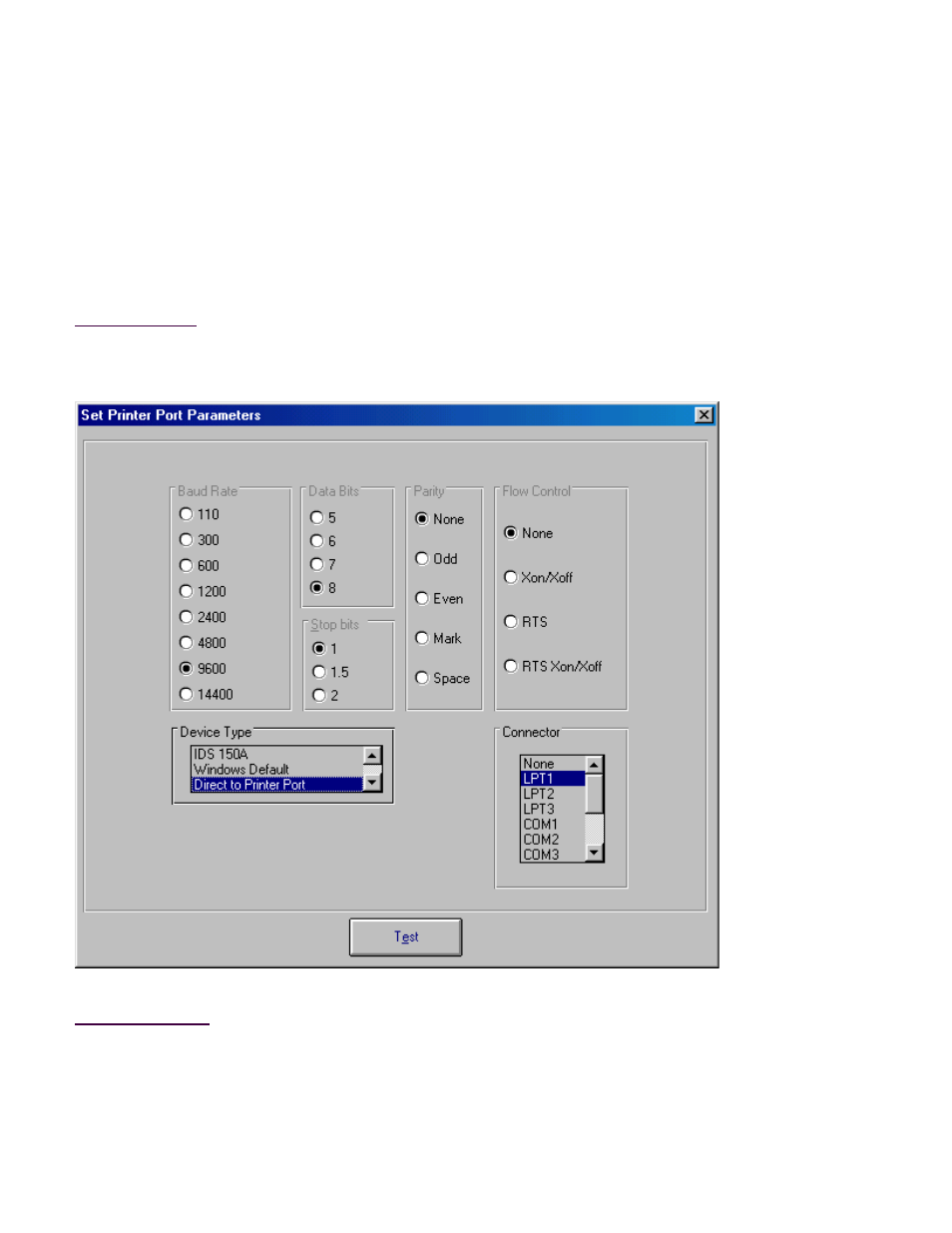 Ticket/journal printer port, Setup screen | Fairbanks InterAct FB3000 Series User Manual | Page 101 / 232