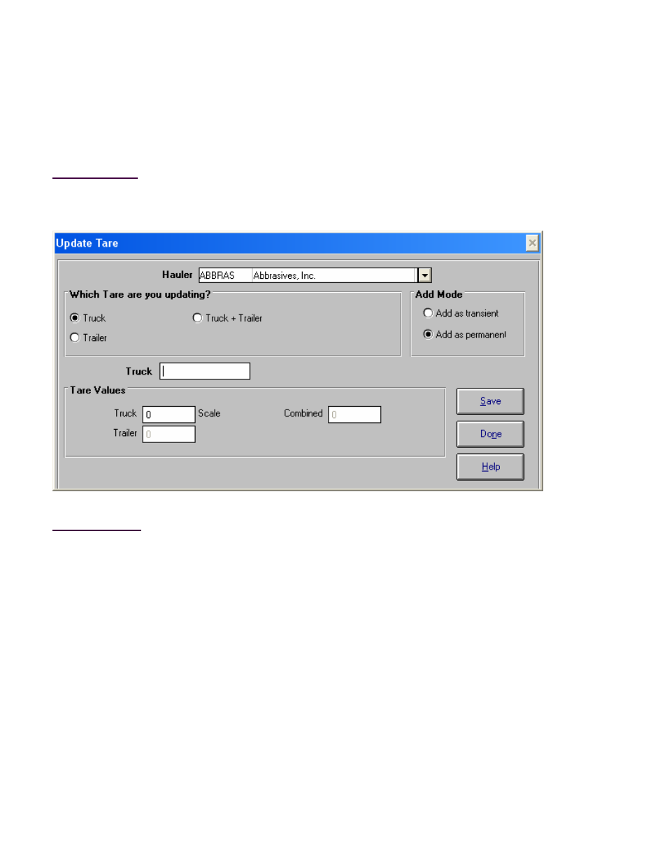 Weigh, Update tare screen | Fairbanks InterAct FB3000 Series User Manual | Page 127 / 232