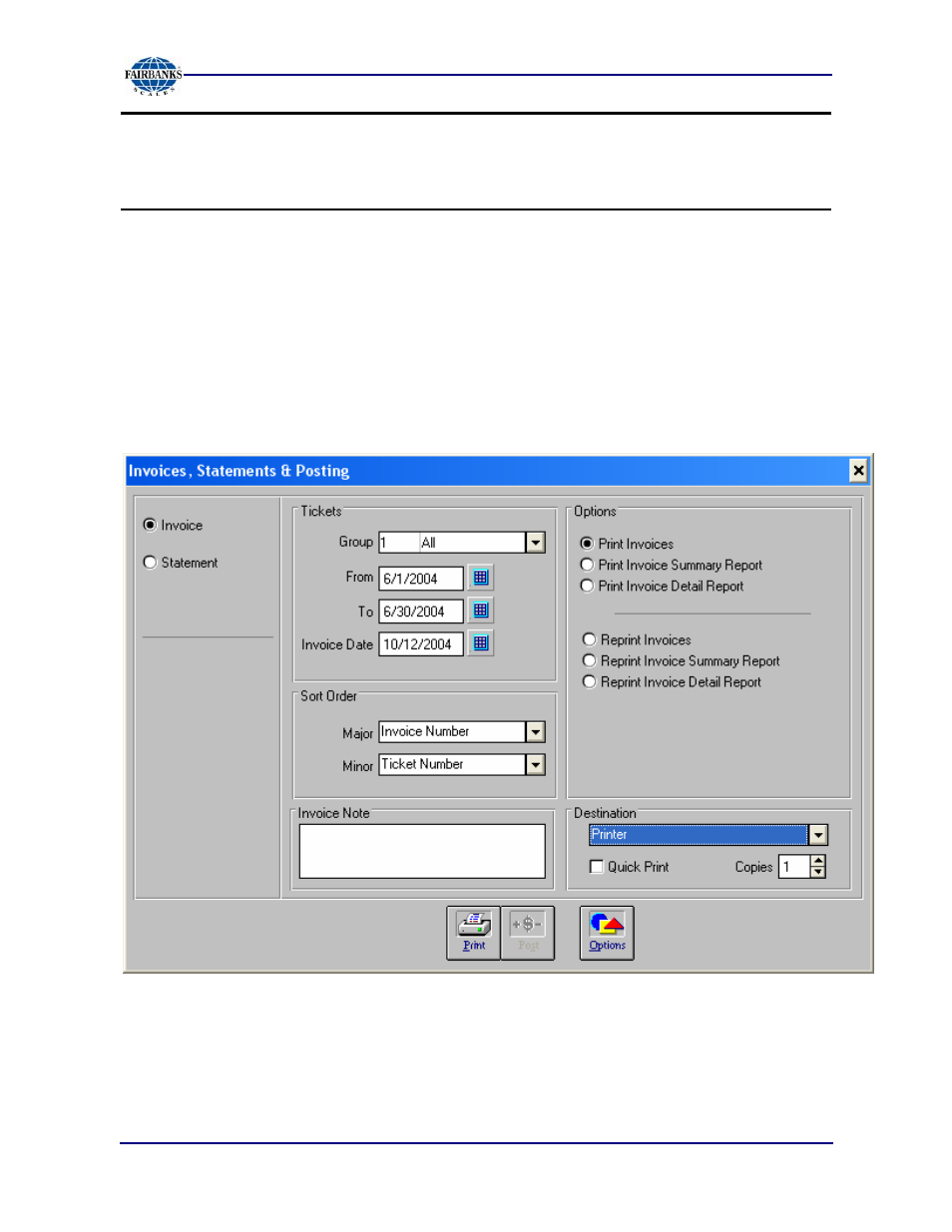 Interact professional | Fairbanks Interact QuickBooks Interface Module User Manual | Page 21 / 30