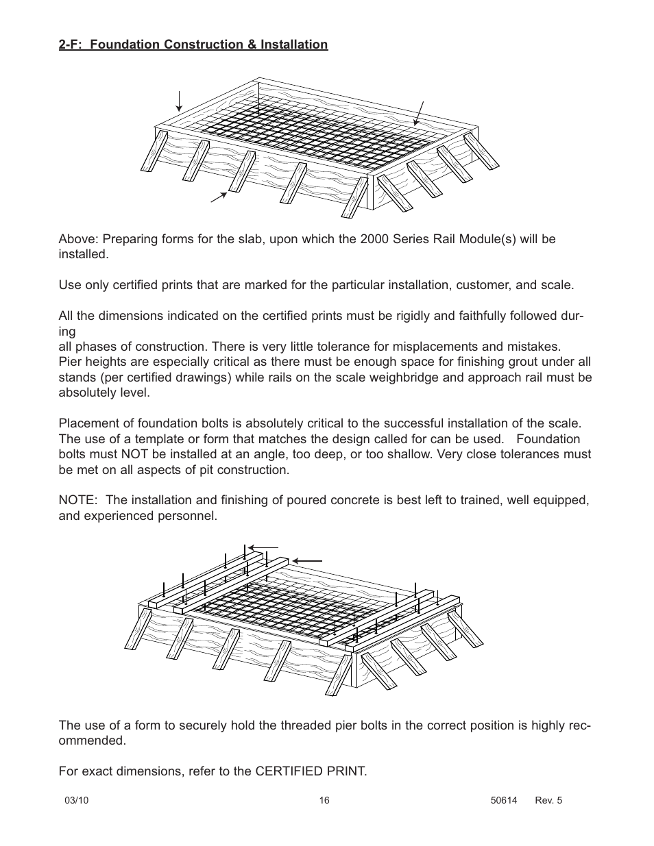 Fairbanks 2000 SERIES Rocker Column Railroad Scale User Manual | Page 16 / 42