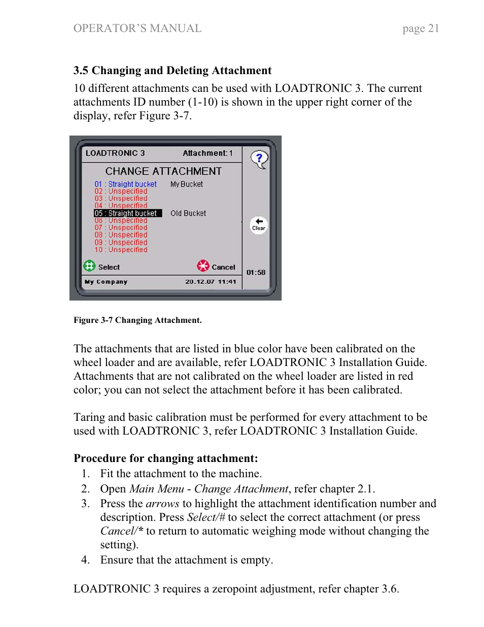 Fairbanks LoadTronic 3 - Loader Weighing System User Manual | Page 21 / 51