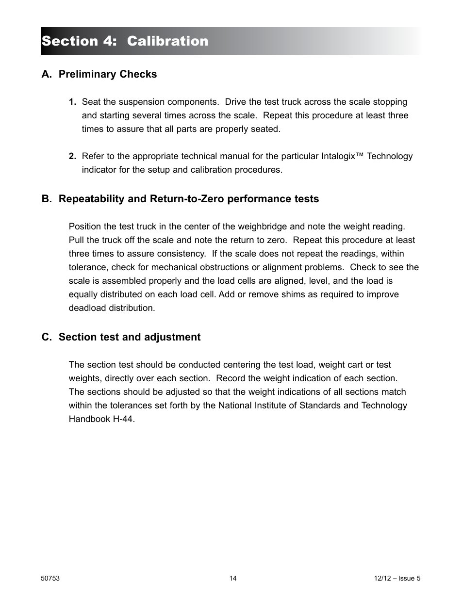 A. preliminary checks | Fairbanks 6020 Titan Series User Manual | Page 14 / 17