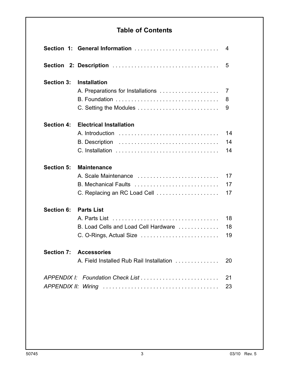 Fairbanks 6020 Series Titan Motor Truck Scale User Manual | Page 3 / 23