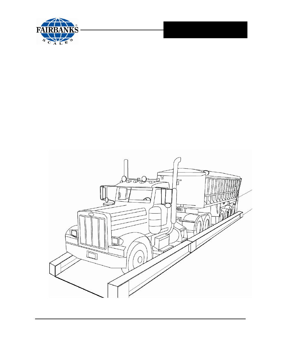 Fairbanks VSX SERIES TRUCK SCALE User Manual | 44 pages