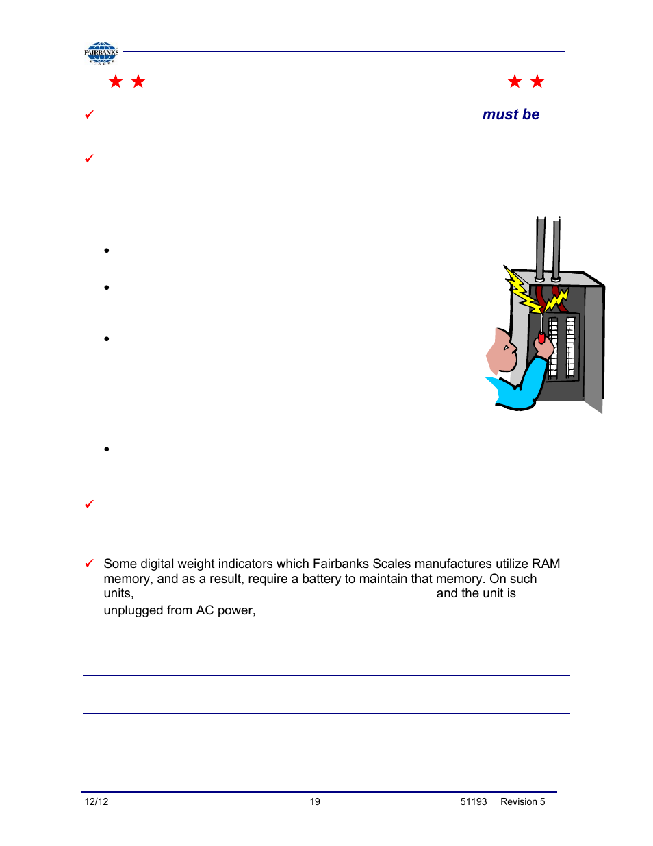 Important installation notice | Fairbanks Tundra Series Truck Scale User Manual | Page 19 / 55