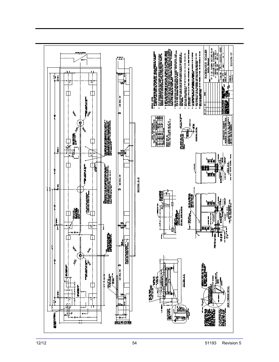 Appendix iii: pit drawing | Fairbanks Tundra Series Truck Scale User Manual | Page 54 / 55