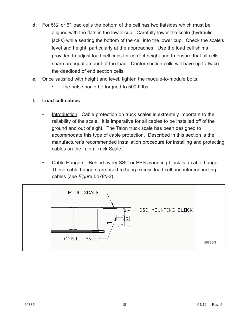 Fairbanks HVX Series TALON SERIES Motor Truck Scale User Manual | Page 18 / 37