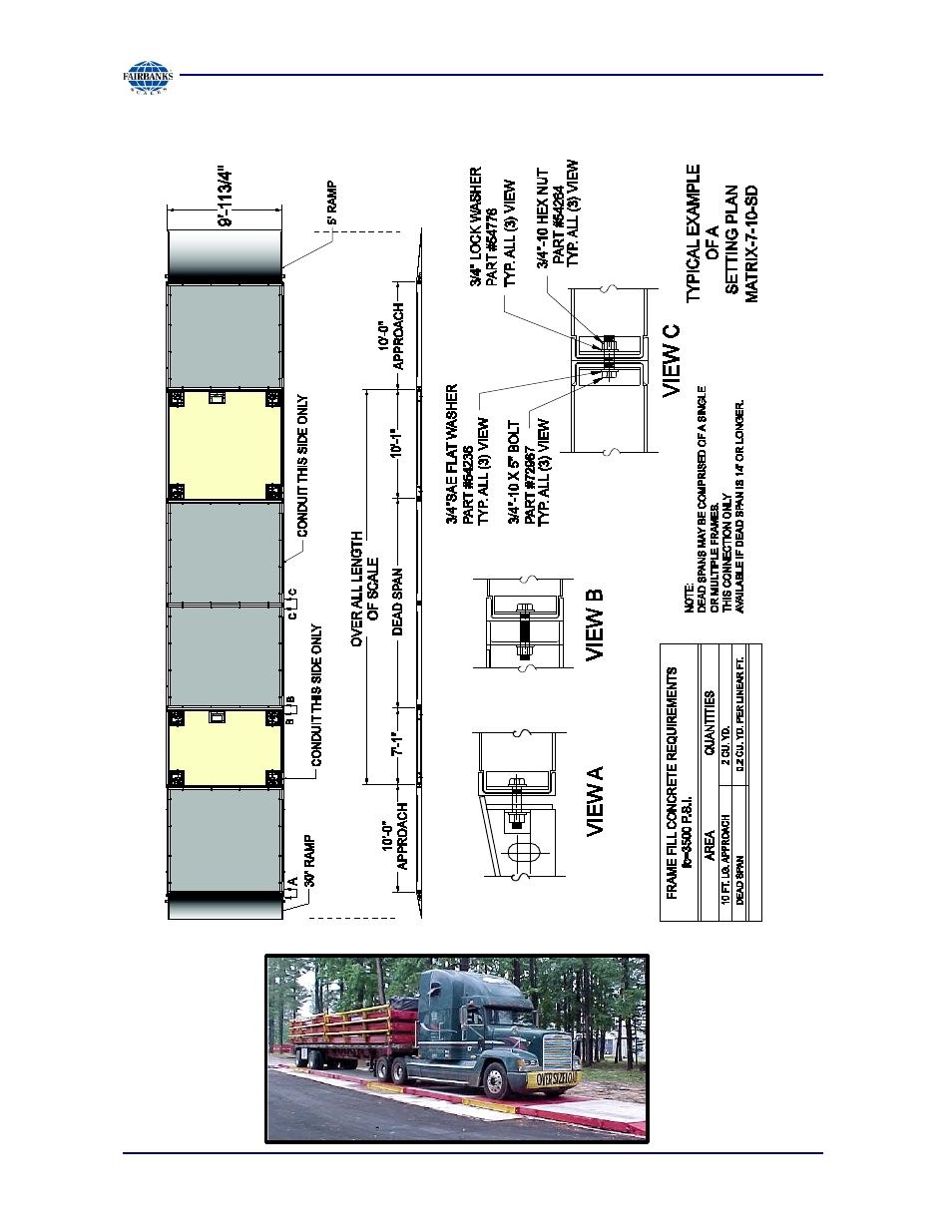 Fairbanks MATRIX SCALE HIGHWAY SCALE SYSTEM User Manual | Page 43 / 46