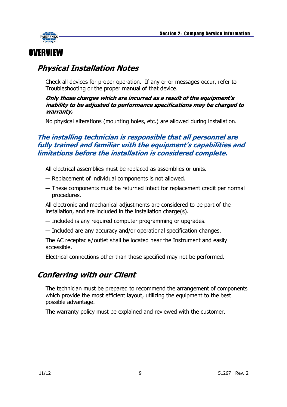 Overview, Conferring with our client | Fairbanks 9120 Series Omnicell User Manual | Page 9 / 58