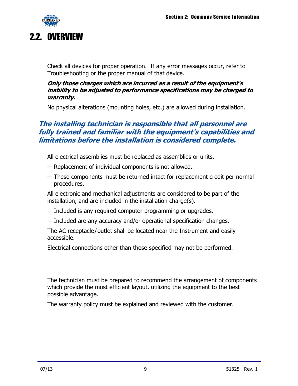 Overview, Conferring with our client | Fairbanks 9104 FB Omnicell User Manual | Page 9 / 28