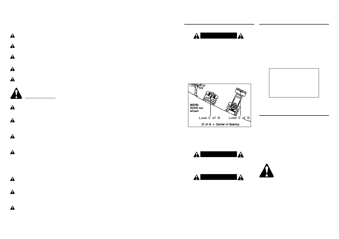 Replace safety signs if damaged or missing, Safety . . . you can live with it | Farm Star BBSF-12 User Manual | Page 4 / 16