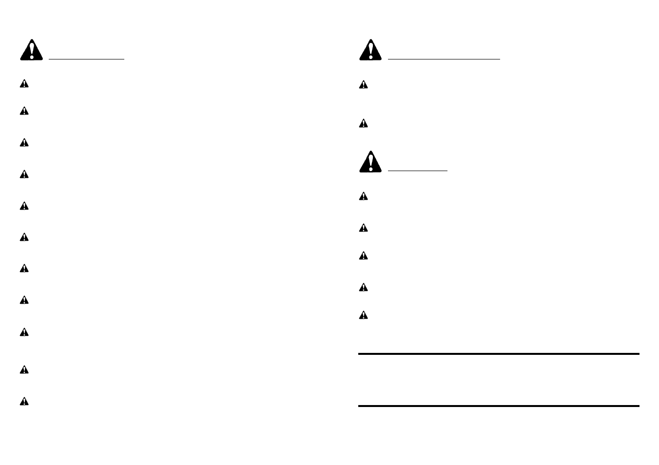 Always obey all safety rules! always be careful | Farm Star BBSF-12 User Manual | Page 8 / 16