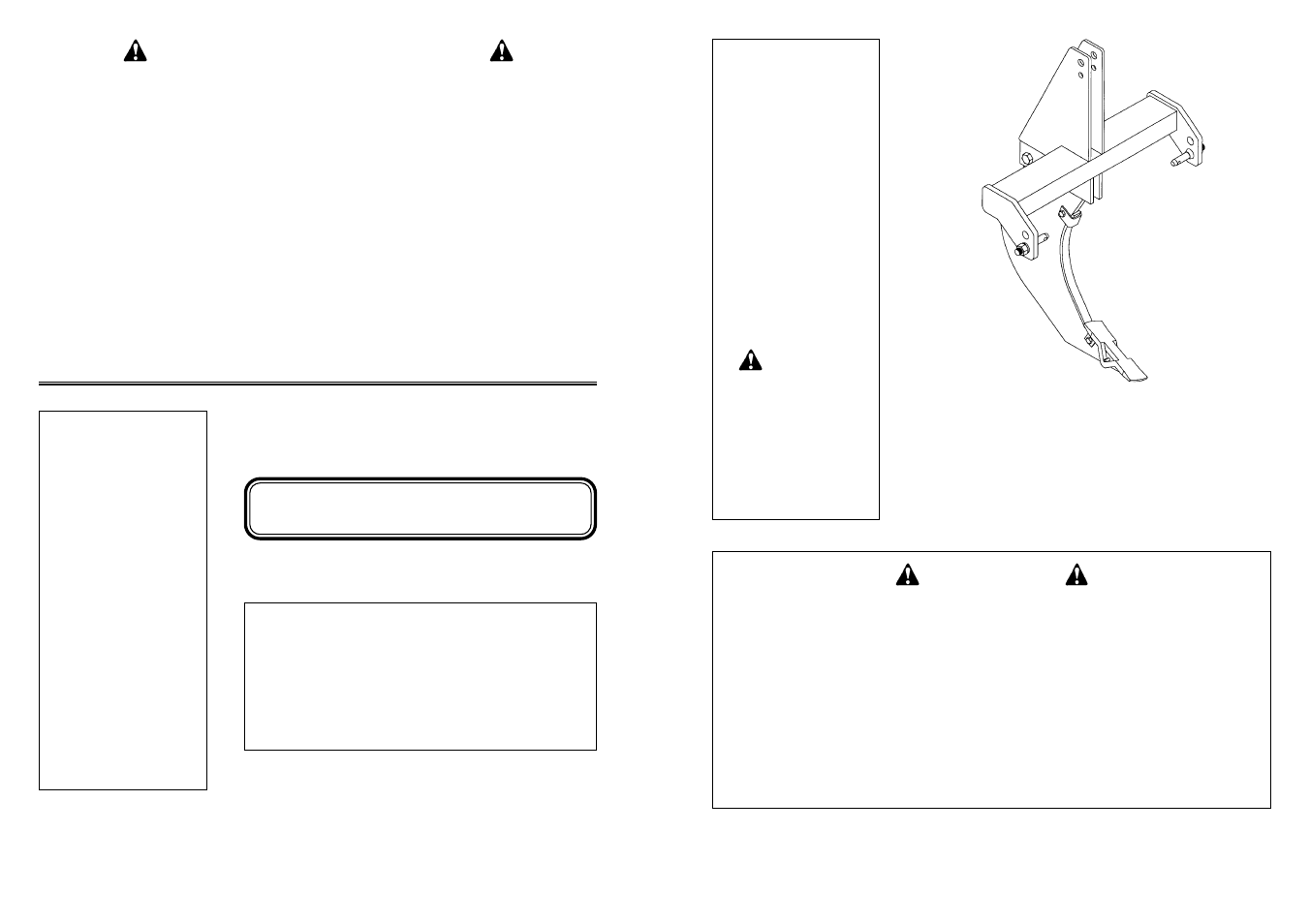 Single shank subsoiler, 3 pt. single shank subsoiler & rootcutter, Owner’s / operator’s manual model no. r-130 | Farm Star R-130 User Manual | Page 12 / 12