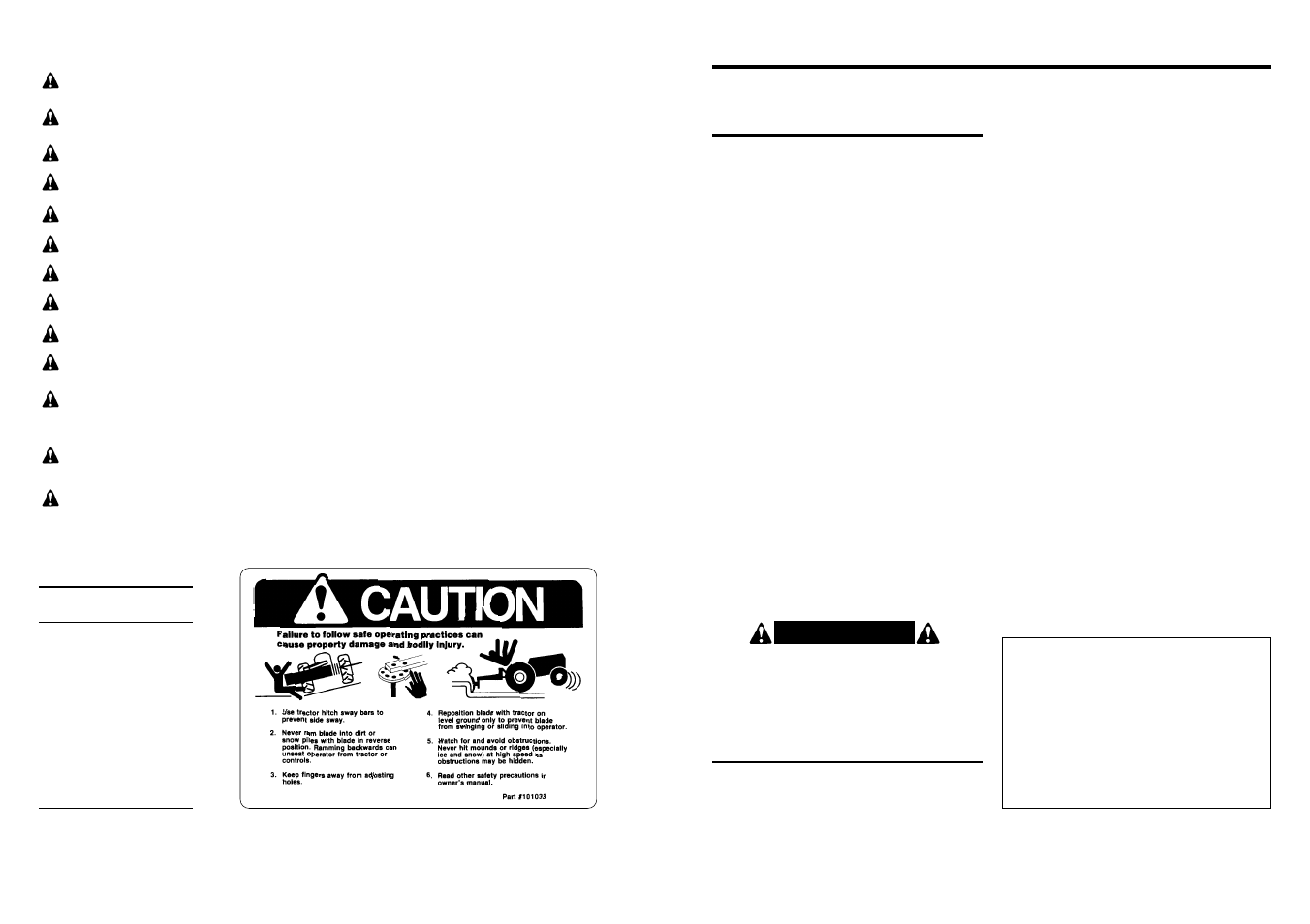 Instructions, Safety information | Farm Star MCB-6 User Manual | Page 5 / 8