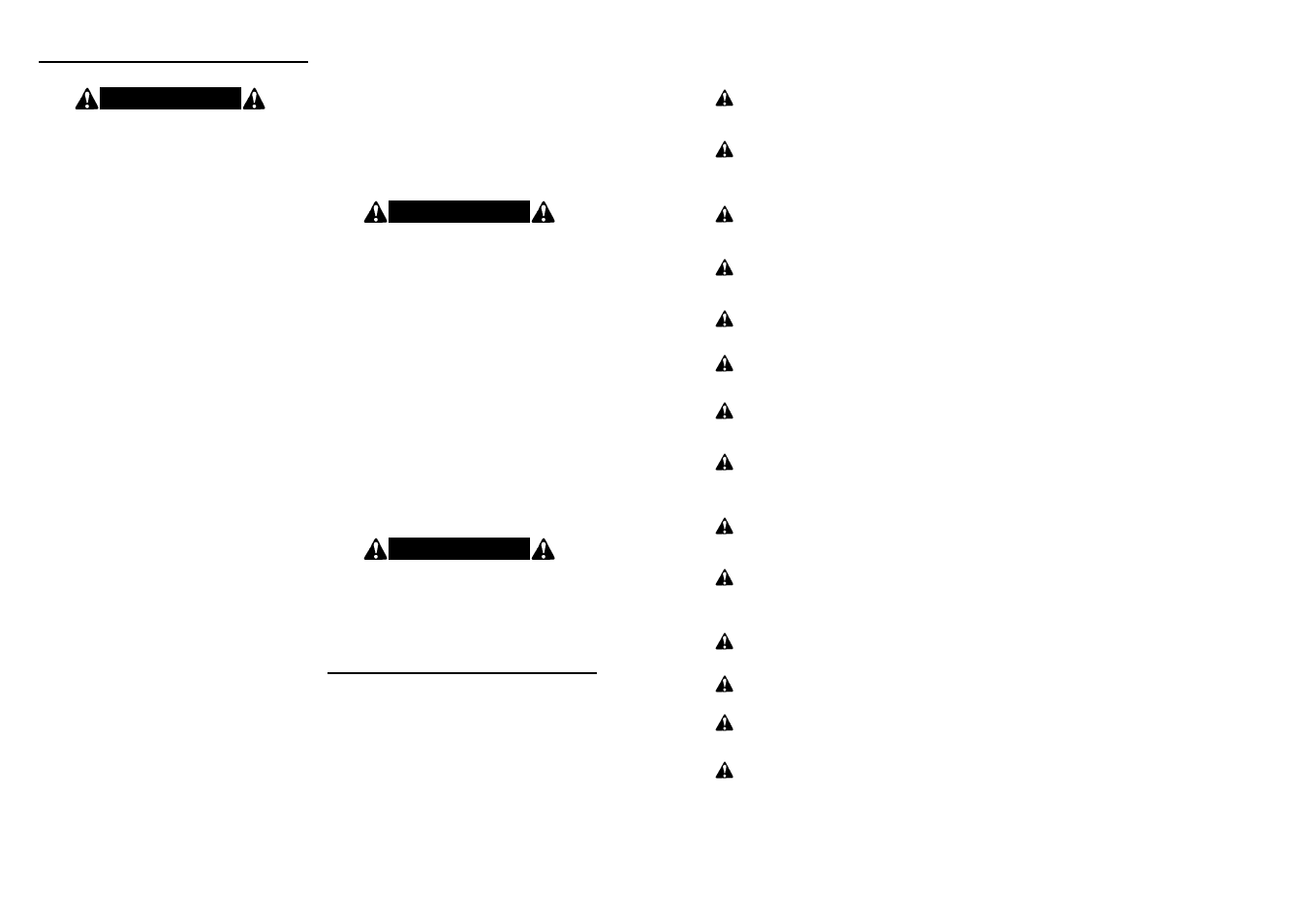 Safety information | Farm Star MCB-6 User Manual | Page 6 / 8