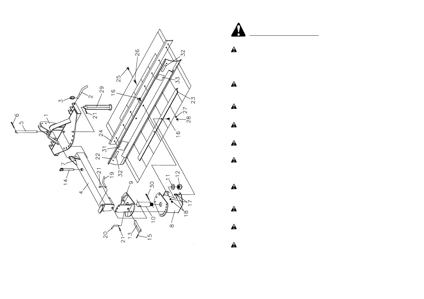 Rb-880 pa rts view | Farm Star RB-880 User Manual | Page 20 / 24