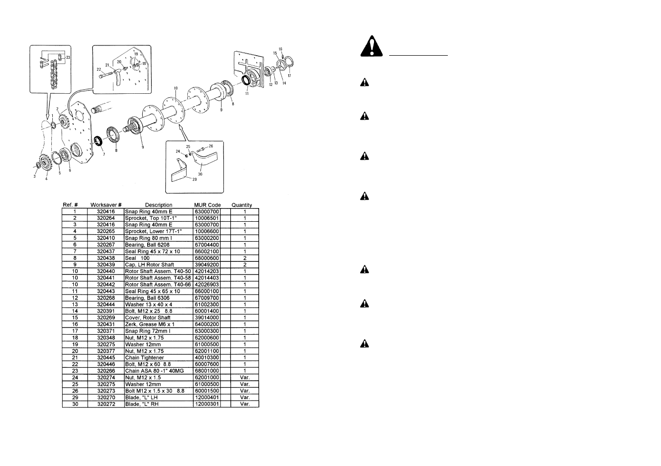 Farm Star T55-74 User Manual | Page 36 / 44