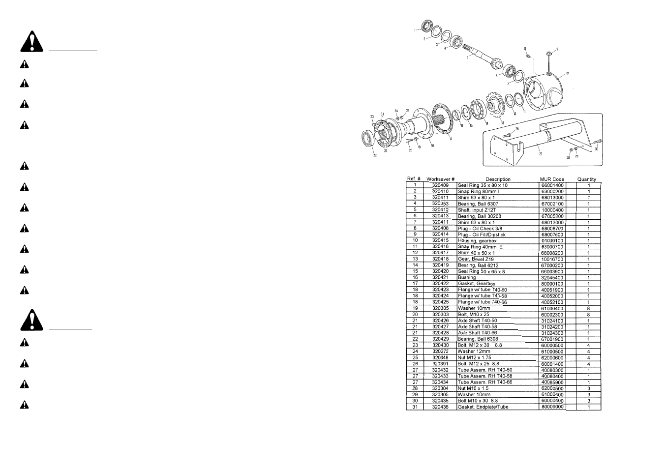 Farm Star T55-74 User Manual | Page 37 / 44