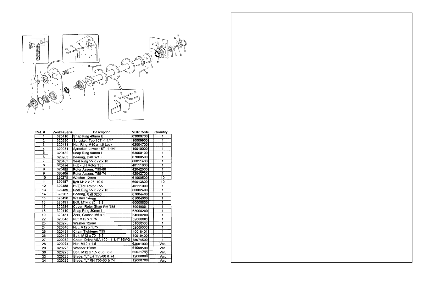 Farm Star T55-74 User Manual | Page 40 / 44