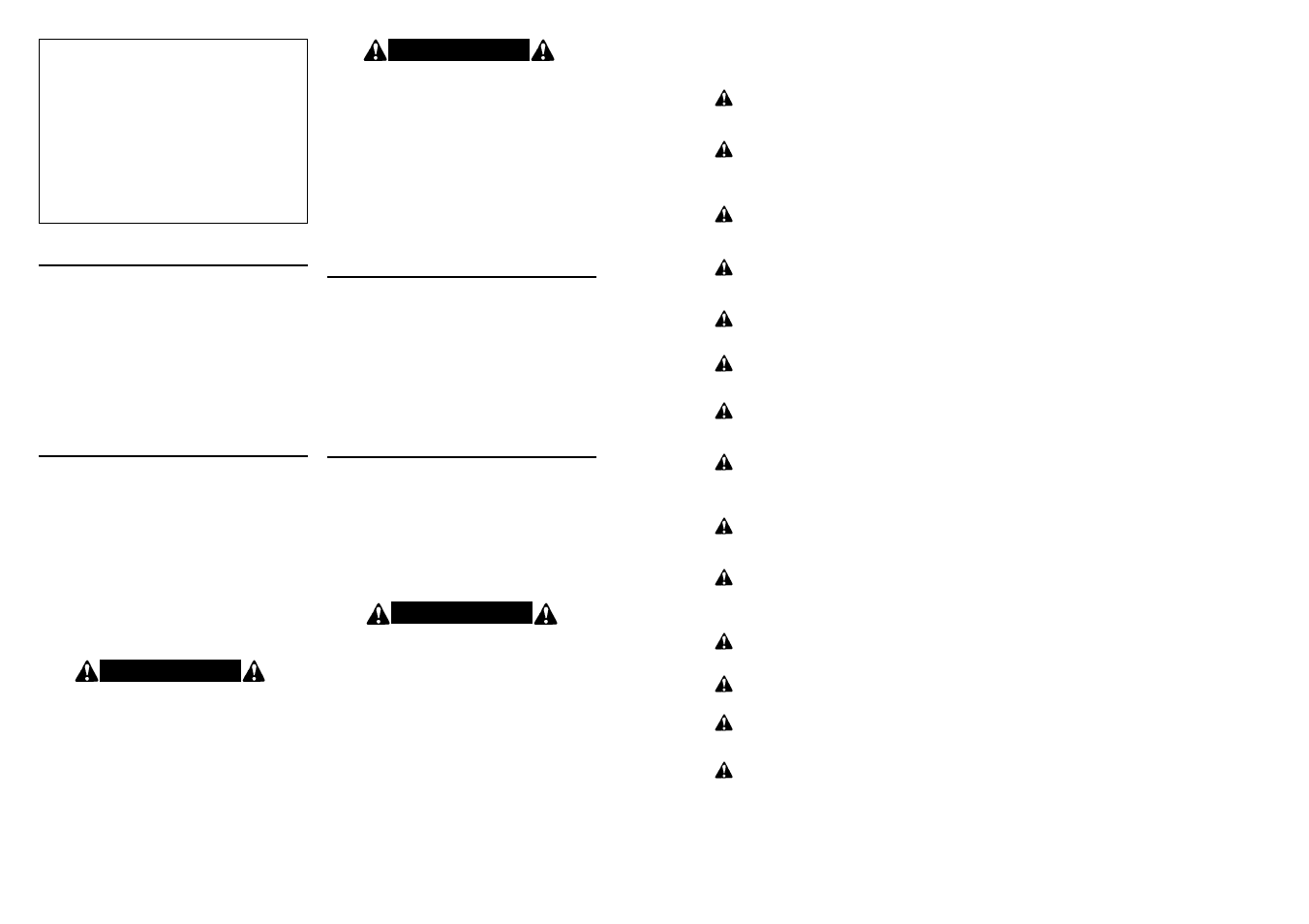 Safety information | Farm Star HK-201 User Manual | Page 6 / 8