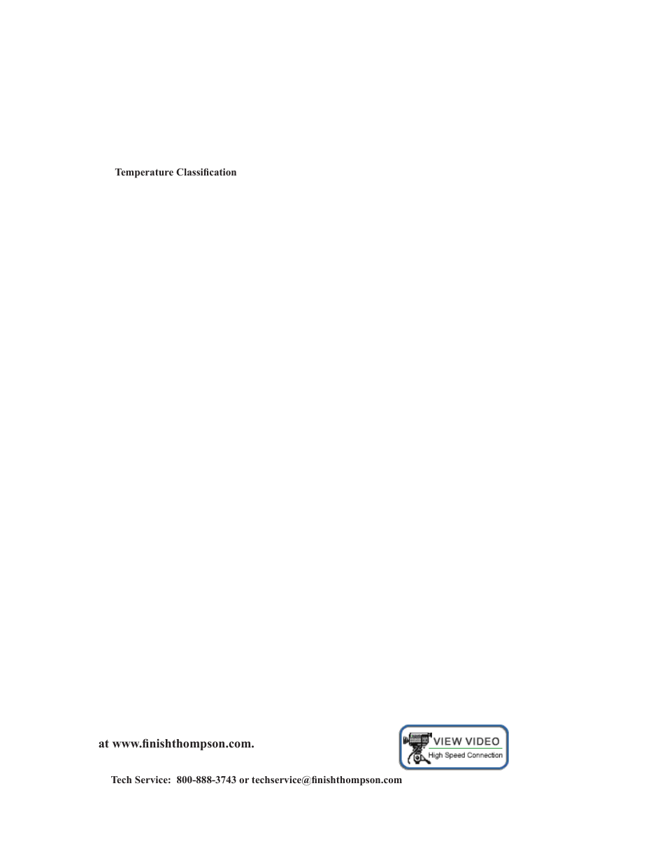 Finish Thompson DB6, 6H, 7, 8, 9, 10 Series User Manual | Page 3 / 16