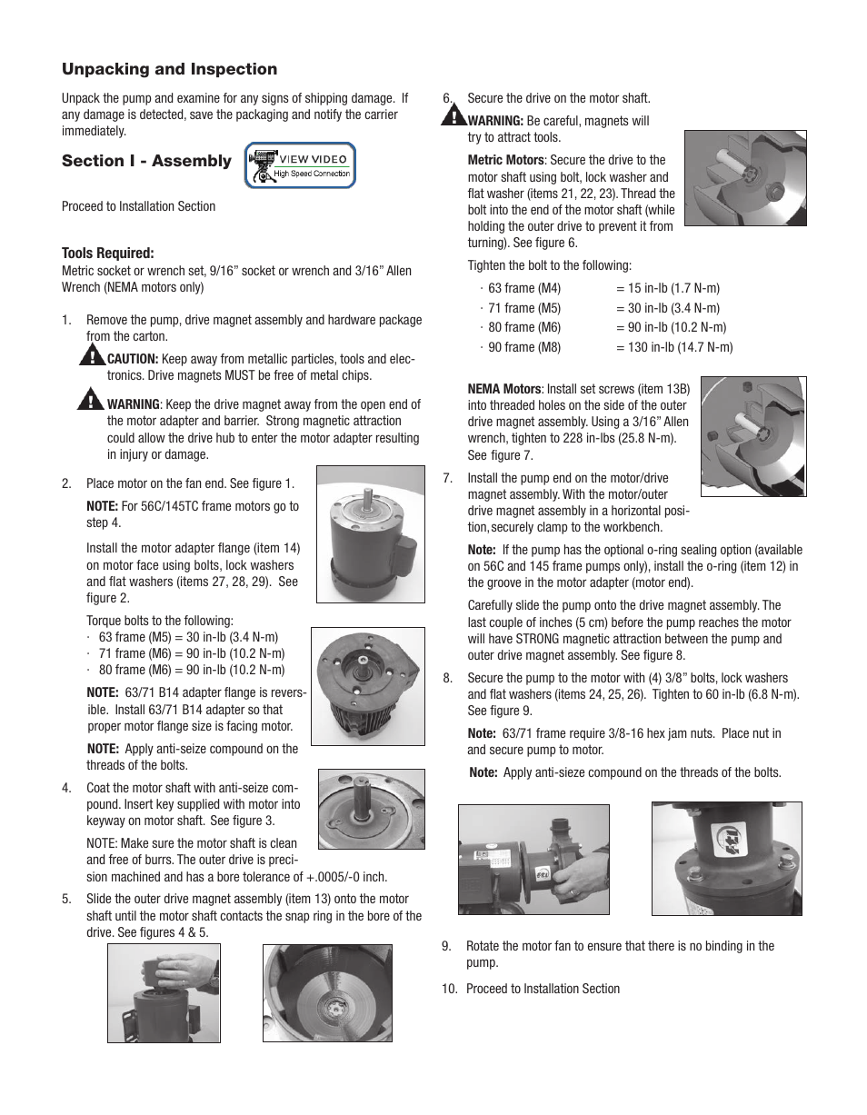 Finish Thompson DB6, 6H, 7, 8, 9, 10 Series User Manual | Page 6 / 16