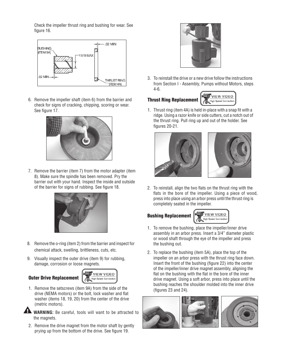 Finish Thompson DB 11/15 Series User Manual | Page 10 / 19