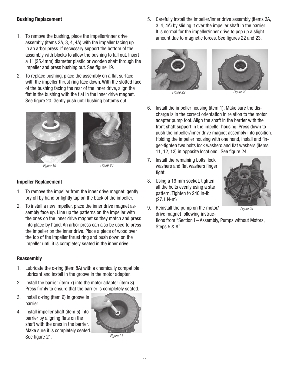 Finish Thompson DB22 SERIES User Manual | Page 11 / 18