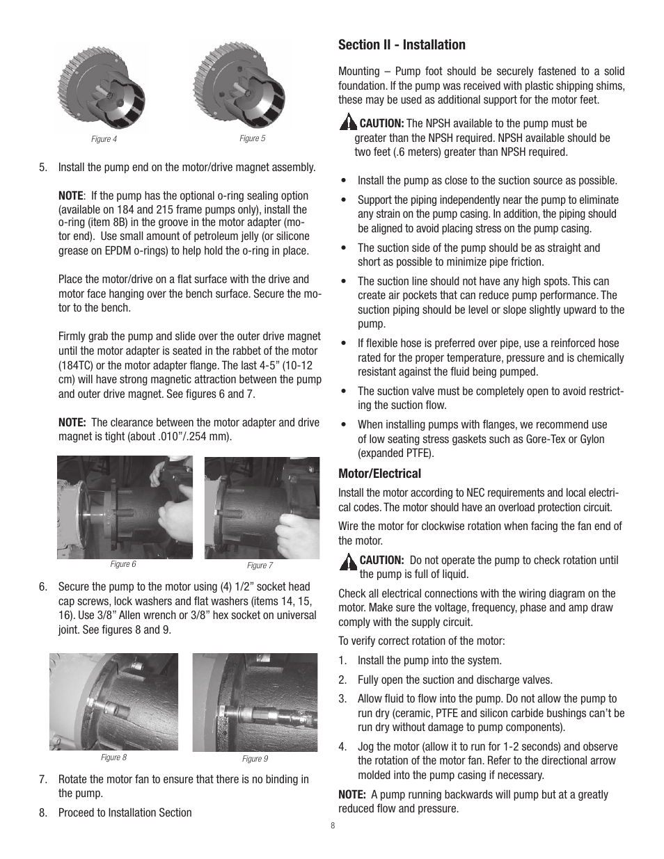 Finish Thompson DB22 SERIES User Manual | Page 8 / 18
