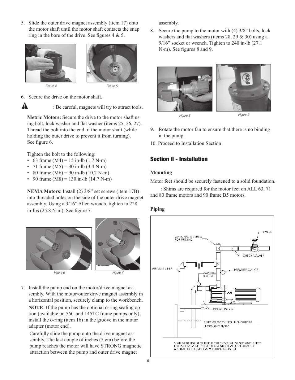 Finish Thompson SP10 SERIES SELF-PRIMING User Manual | Page 6 / 20