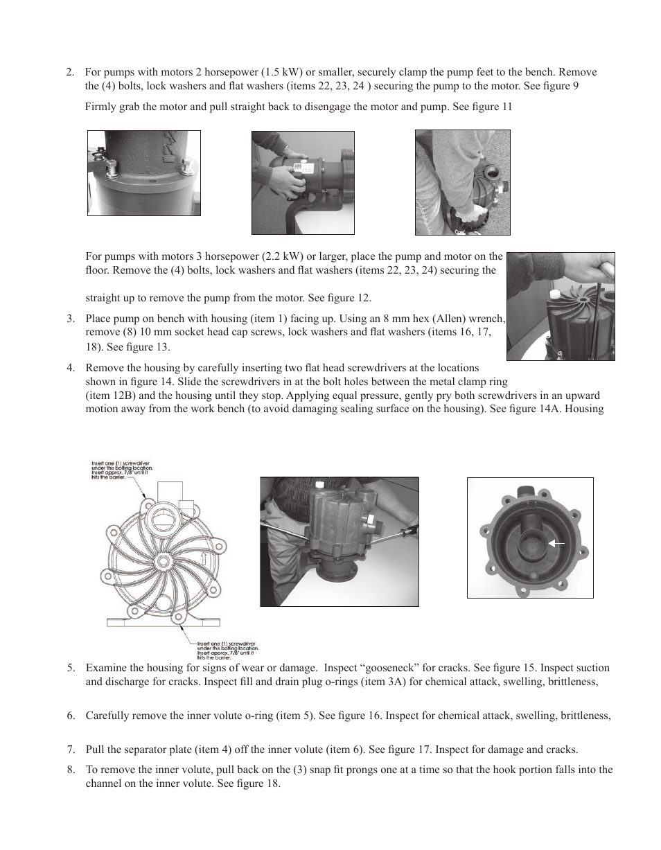 Finish Thompson SP11/15 SERIES SELF-PRIMING User Manual | Page 11 / 26