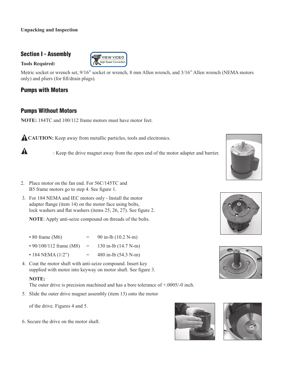 Finish Thompson SP11/15 SERIES SELF-PRIMING User Manual | Page 6 / 26