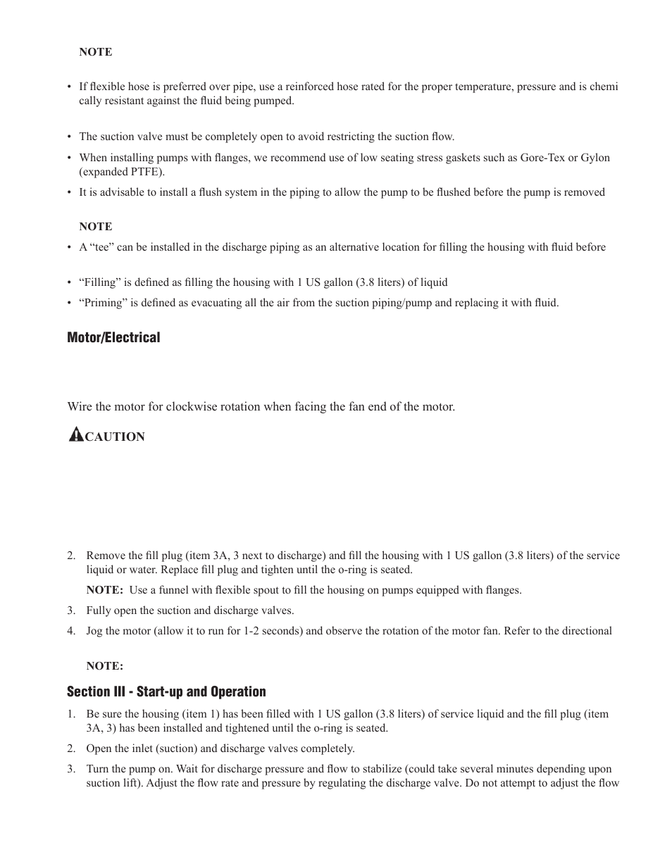 Finish Thompson SP11/15 SERIES SELF-PRIMING User Manual | Page 9 / 26