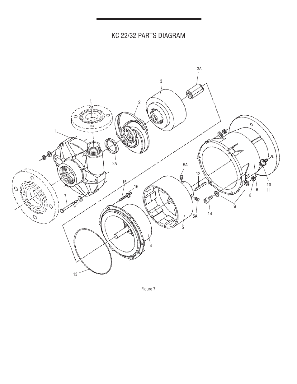 Kc 22/32 parts diagram | Finish Thompson KC22/32 SERIES User Manual | Page 4 / 6