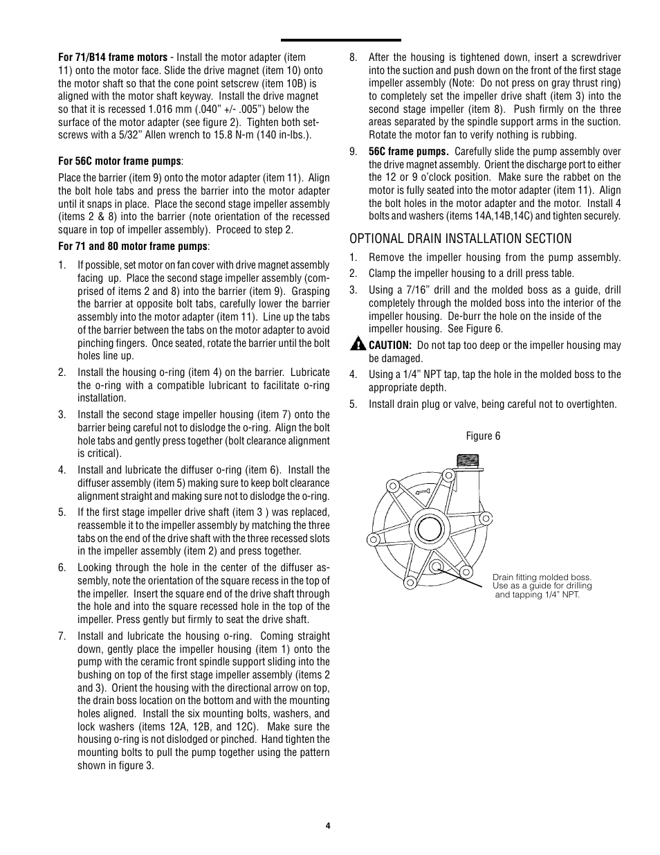 Finish Thompson MSKC series User Manual | Page 4 / 8