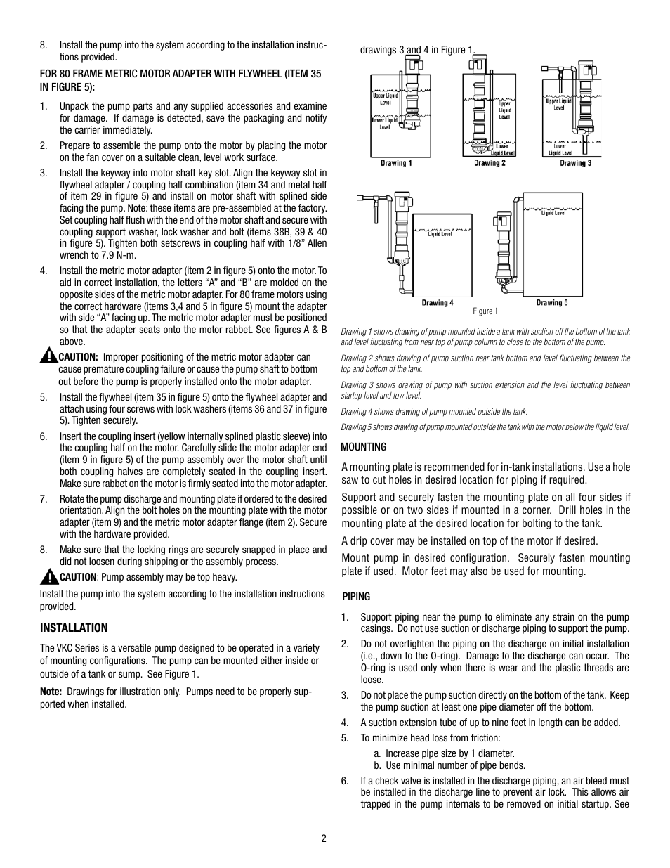 Finish Thompson MSVKC Series User Manual | Page 2 / 10