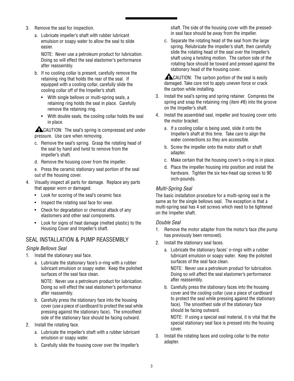 Finish Thompson GP11 SERIES User Manual | Page 3 / 6