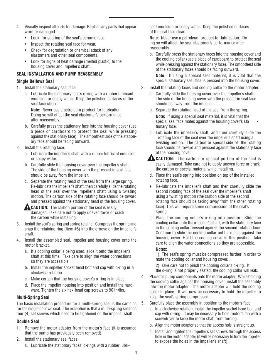 Finish Thompson GP22/32 SERIES User Manual | Page 4 / 5