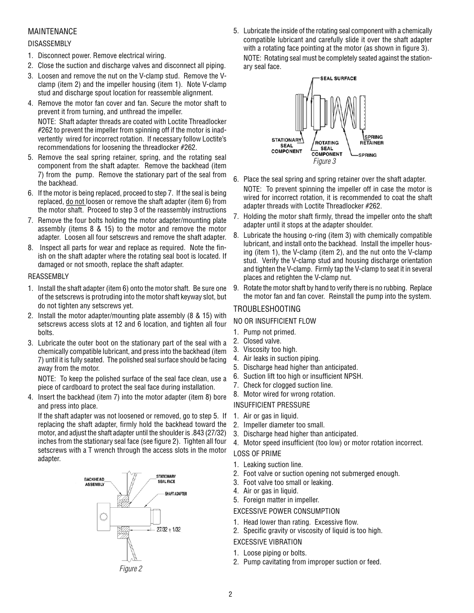 Finish Thompson AC 4 & 5 HORIZONTAL SERIES User Manual | Page 2 / 5