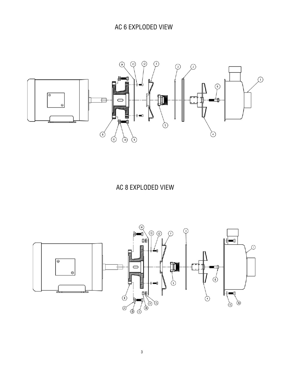 Finish Thompson AC 6 & 8 HORIZONTAL SERIES User Manual | Page 3 / 6