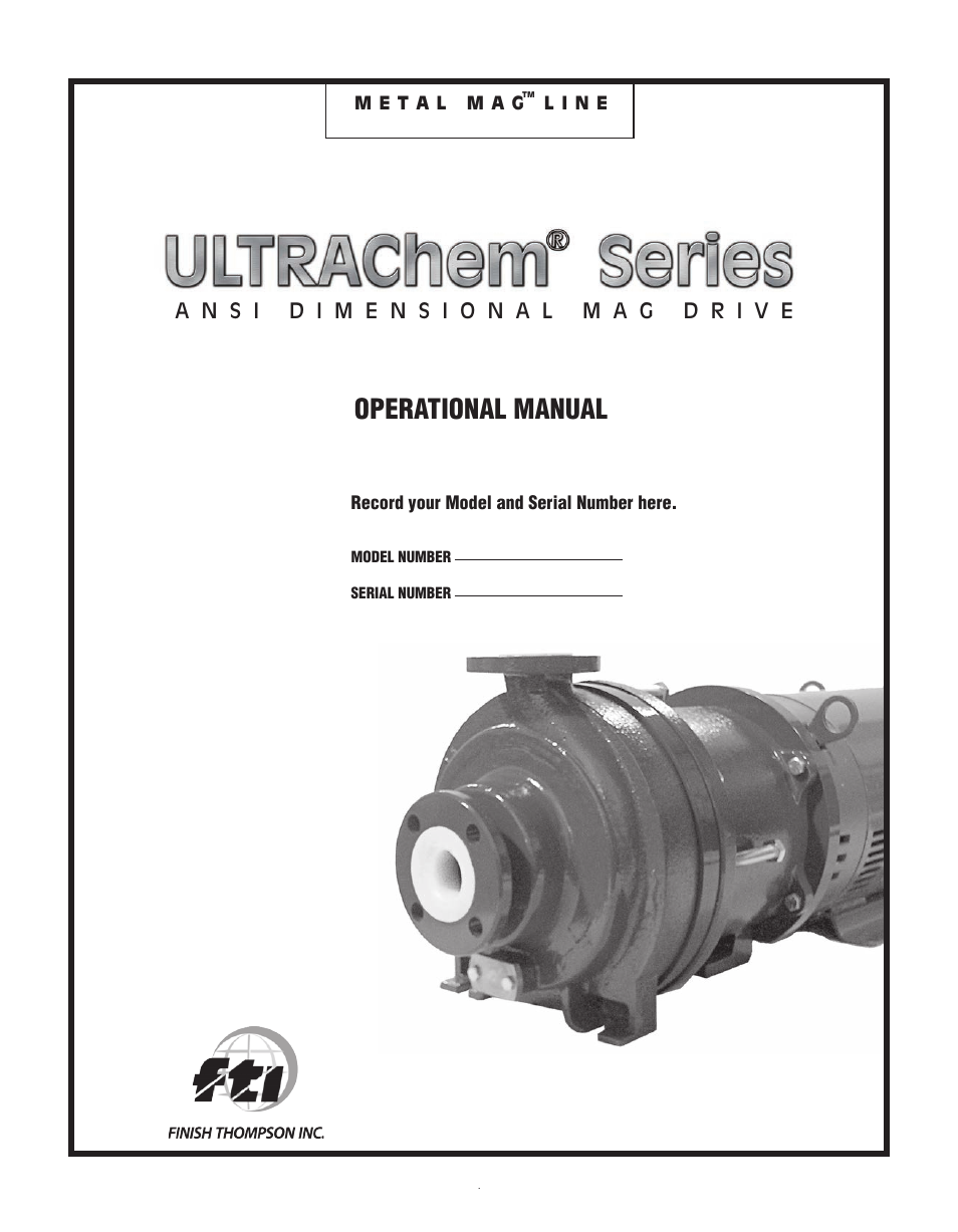 Finish Thompson UC User Manual | 23 pages