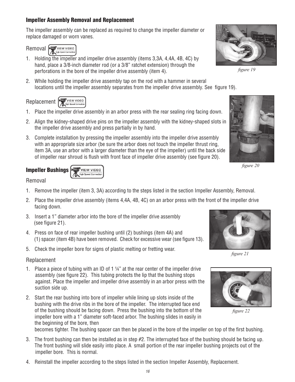 Finish Thompson UC (S/N 125040 and lower) User Manual | Page 16 / 23