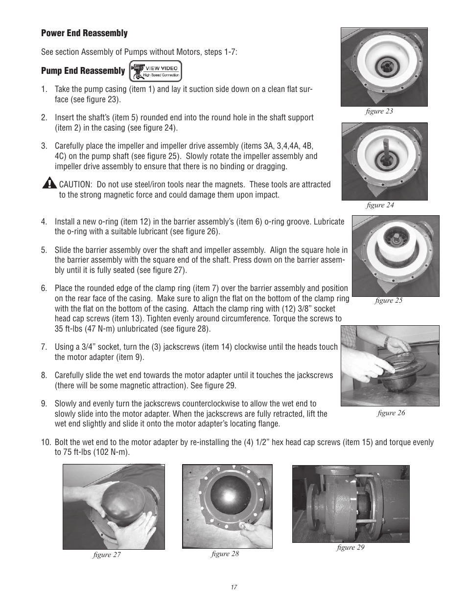 Finish Thompson UC (S/N 125040 and lower) User Manual | Page 17 / 23