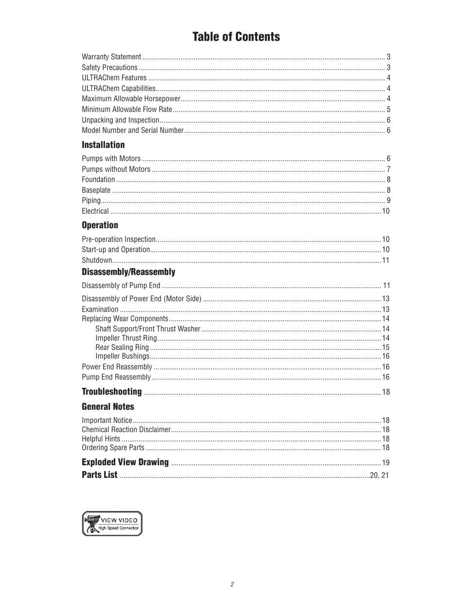 Finish Thompson UC (S/N 125040 and lower) User Manual | Page 2 / 23