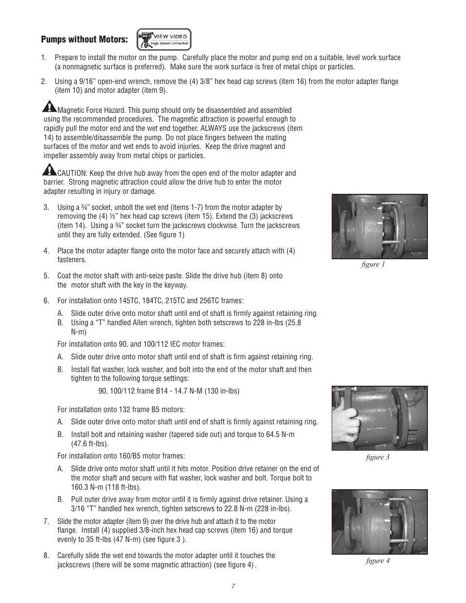 Finish Thompson UC (S/N 125040 and lower) User Manual | Page 7 / 23