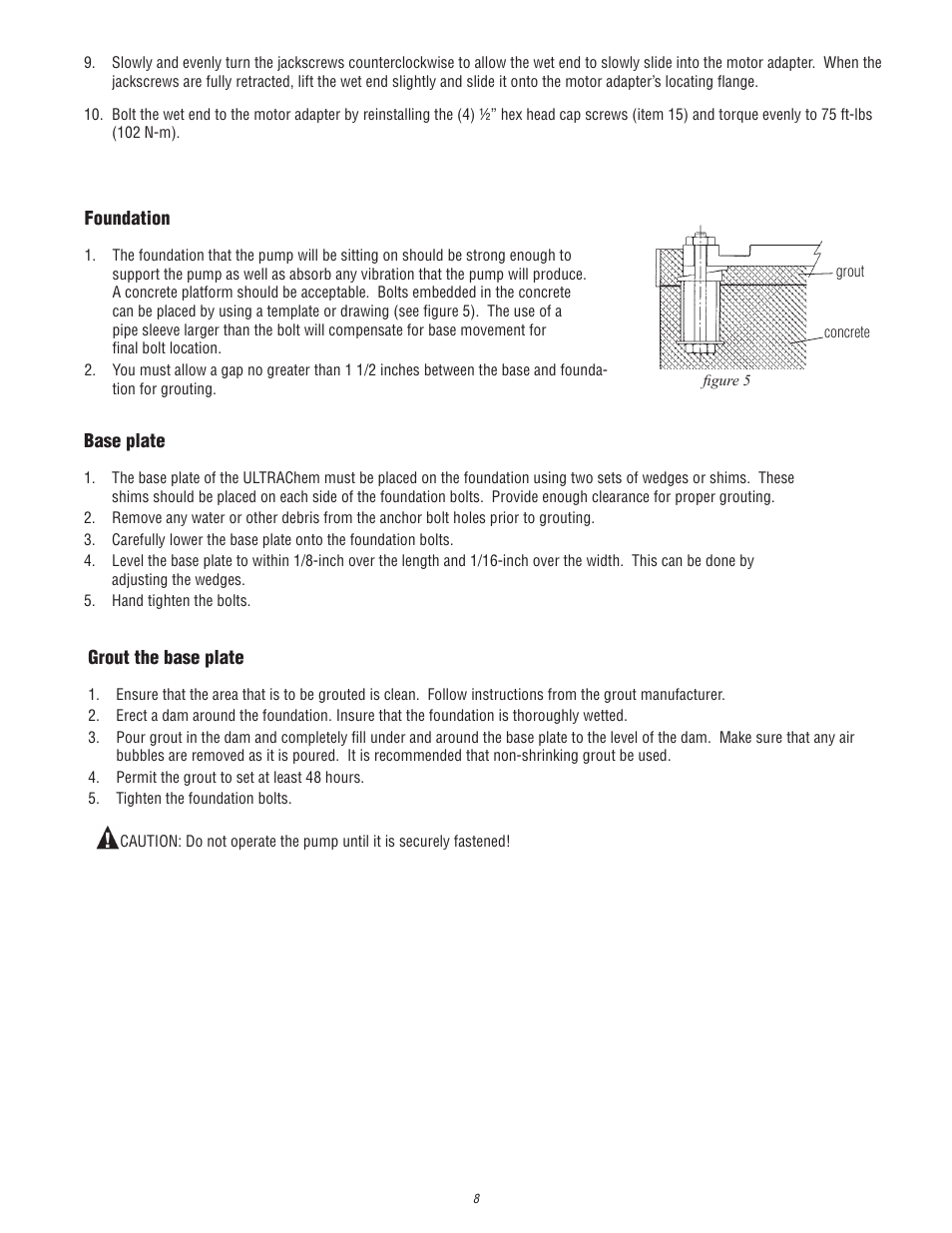 Finish Thompson UC (S/N 125040 and lower) User Manual | Page 8 / 23