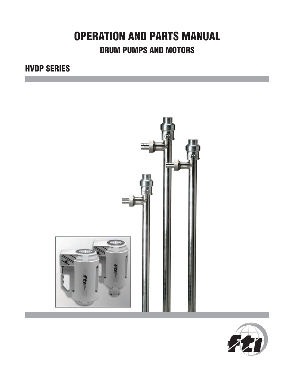 Finish Thompson HVDP SERIES User Manual | 12 pages