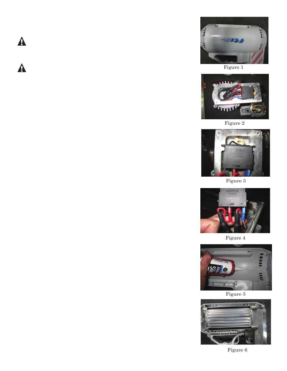 M10x switch replacement instructions | Finish Thompson PFS ATEX VERSION (INCLUDES M6A, M6XA, M10X MOTORS & SPK) User Manual | Page 15 / 19