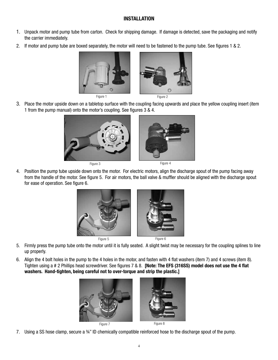 Finish Thompson S1, S2, S3, S4 User Manual | Page 6 / 10